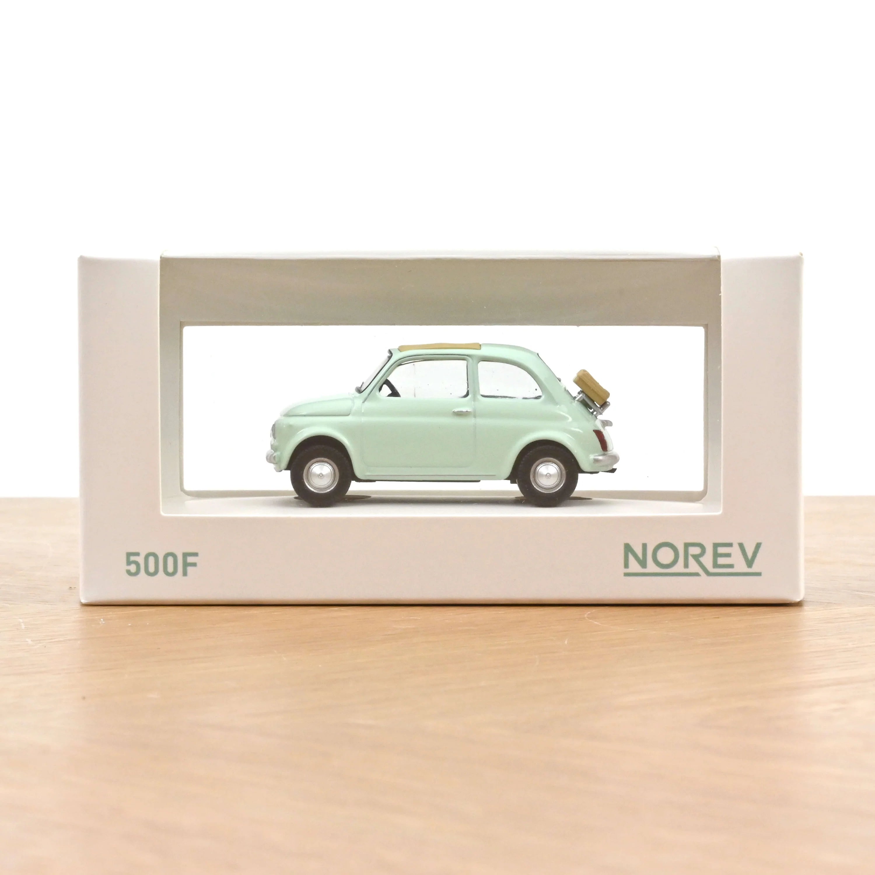 Fiat 500 F 1965 Bleu Pastel Jet-car 1/43