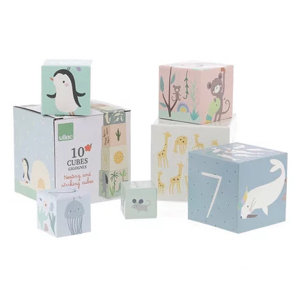 CUBES GIGOGNES ANIMAUX DU MONDE SARAH BETZ