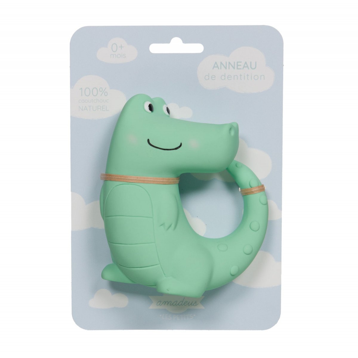 ANNEAU DE DENTITION "CROCODILE" - AMADEUS LES PETITS