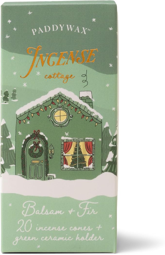 Porte-encens en cône – Green Cottage ‐ Balsam & Fir