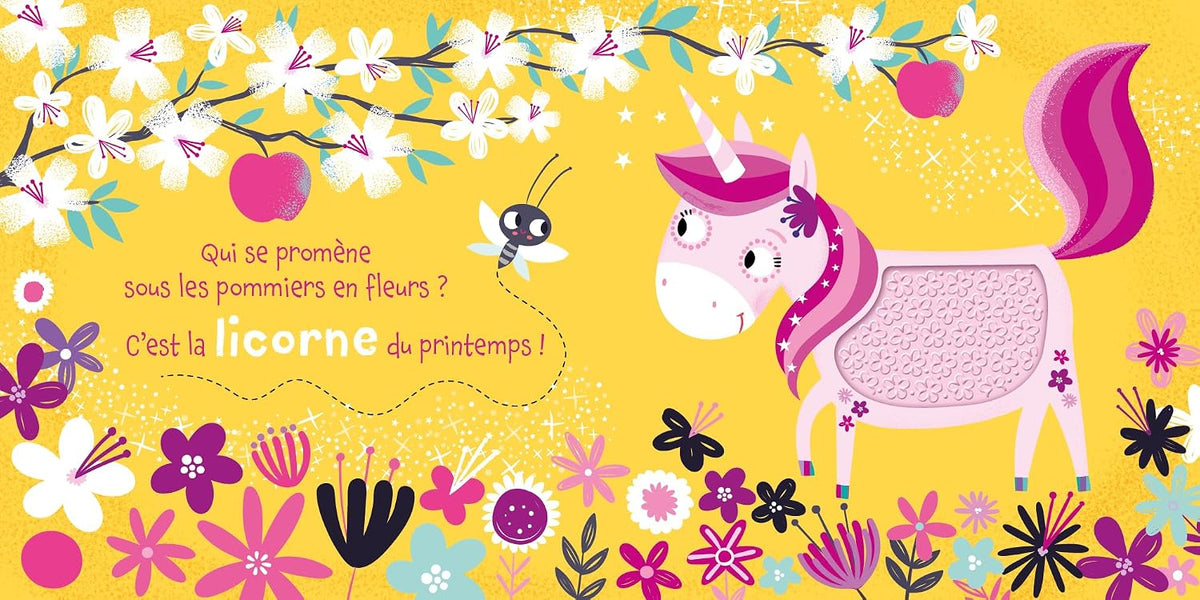 LICORNES - MON LIVRE A TOUCHER