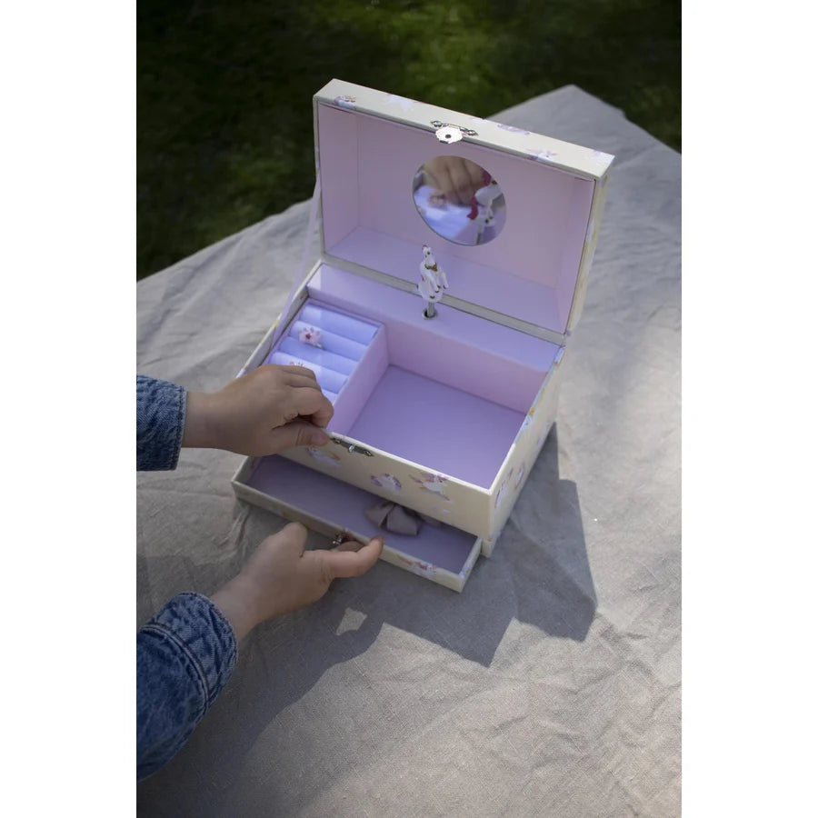 Boîte À Bijoux Musicale Licorne