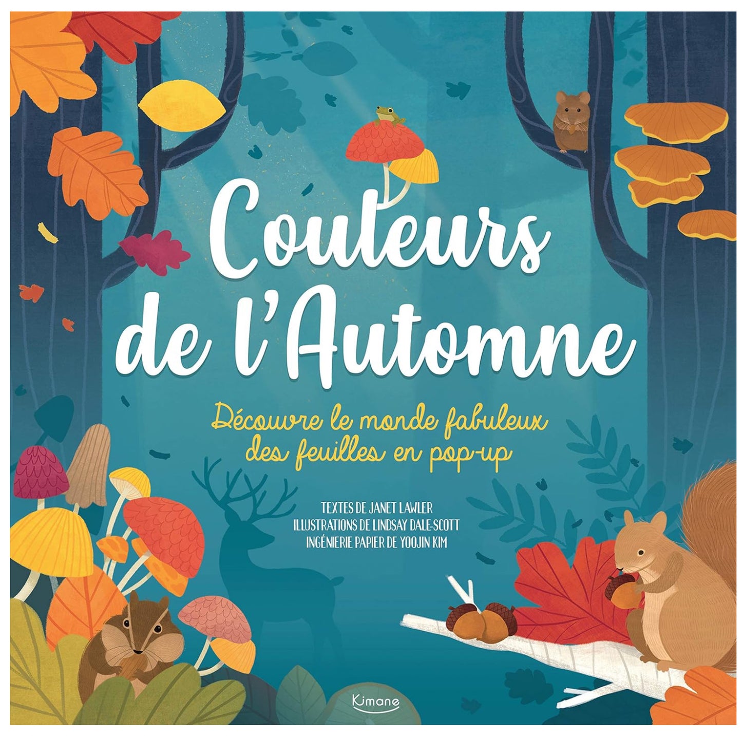 Couleurs de l'automne : Découvre le monde fabuleux des feuilles en pop-up