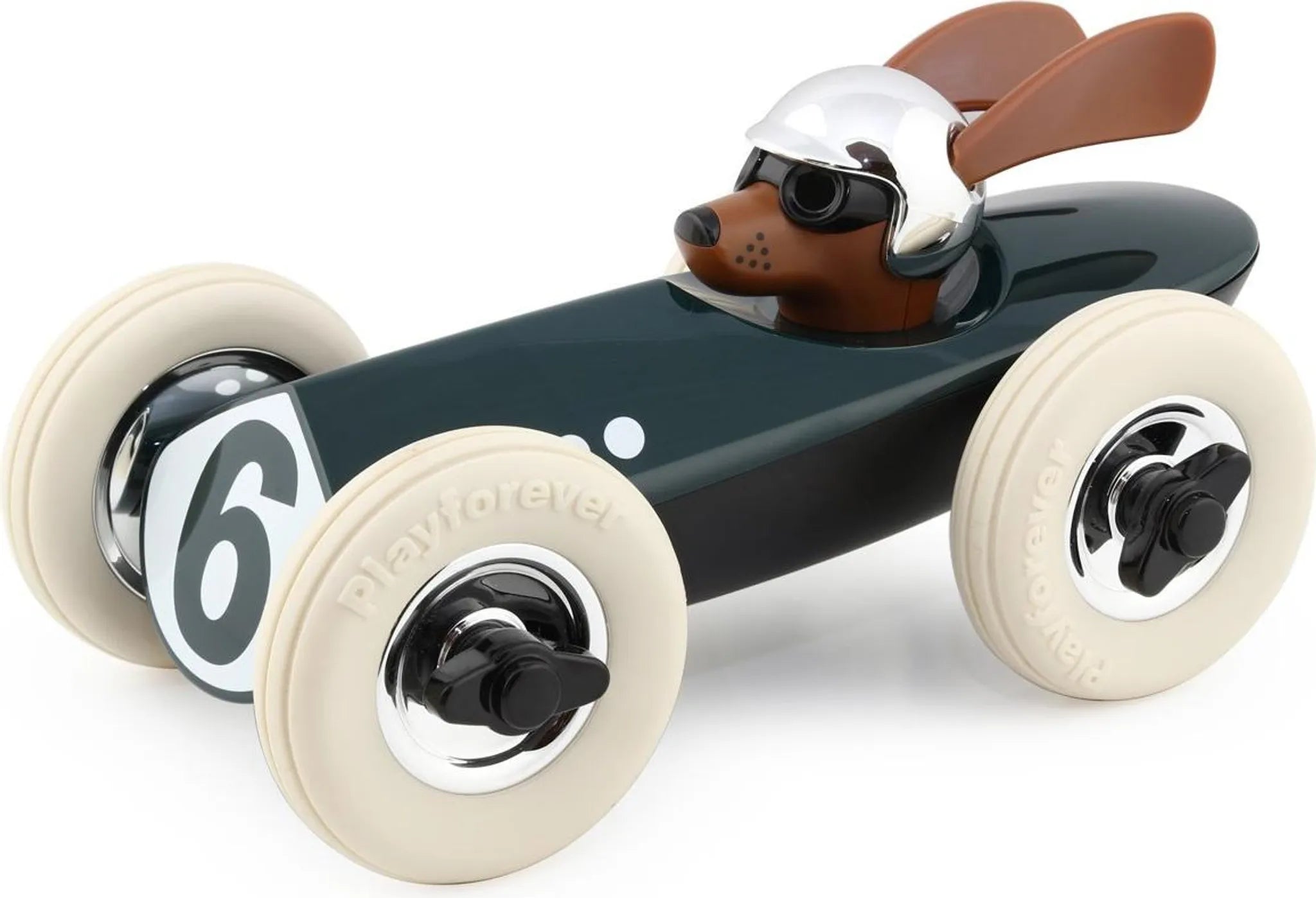 Playforever - Voiture Rufus - Weller - Vert - L.21cm