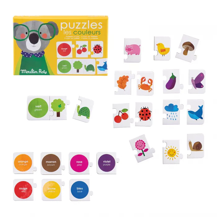 Puzzles les couleurs