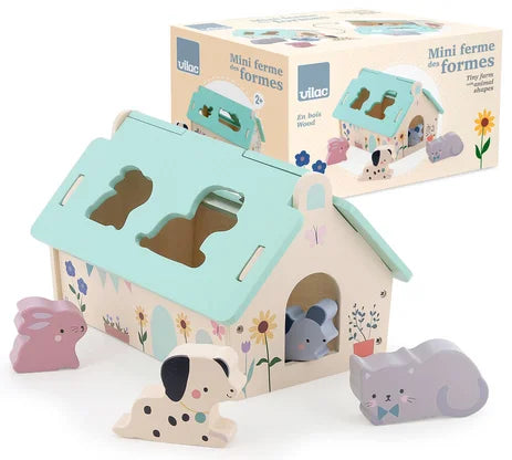 BOITE A FORMES MAISON DES ANIMAUX - SARAH