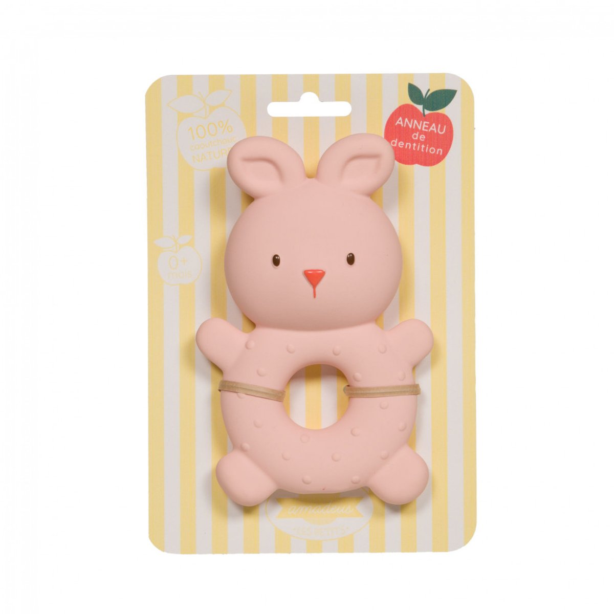 ANNEAU DE DENTITION "LAPIN" - AMADEUS LES PETITS