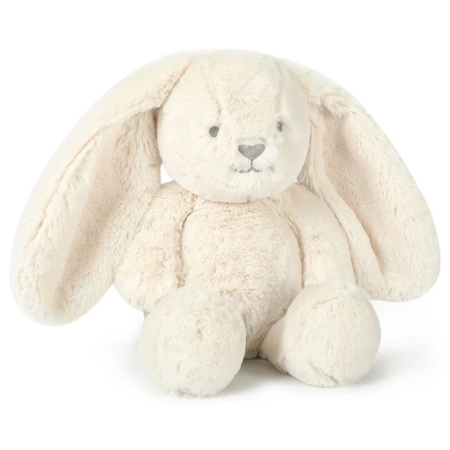 Peluche ultra douce lapin 40 cm - Crème