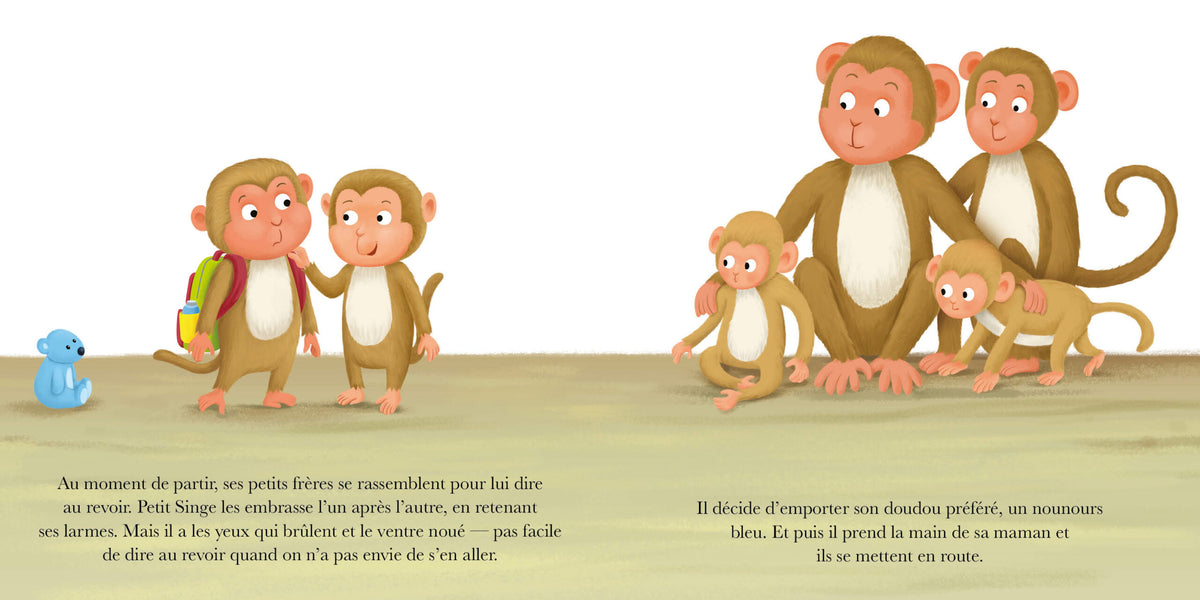 Singe est triste