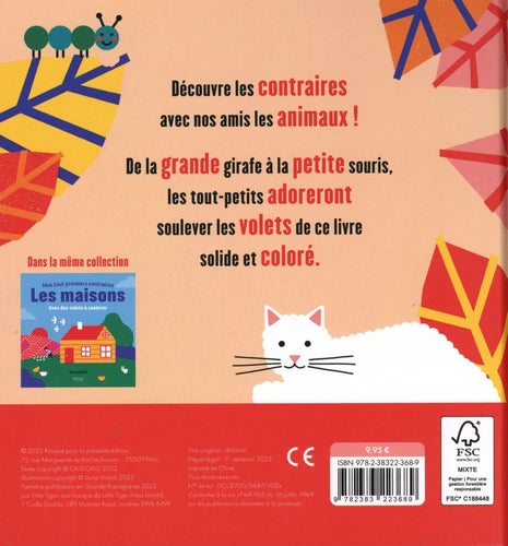 Les animaux. Avec des volets à soulever
