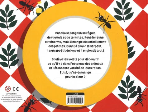 Pour le dîner, j'ai mangé.... Avec des surprises sous les volets !