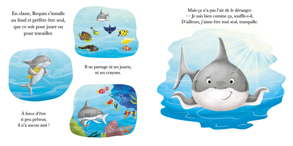 Requin n'est pas partageur