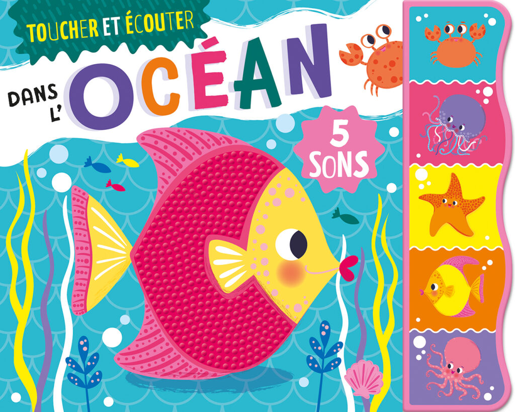 OCEAN - MON LIVRE A TOUCHER
