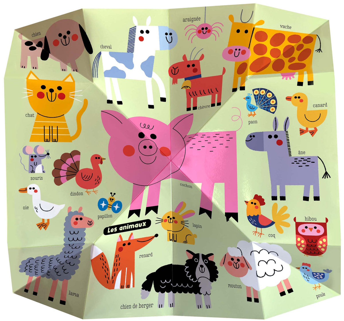 Pop up – Imagier géant – La Ferme