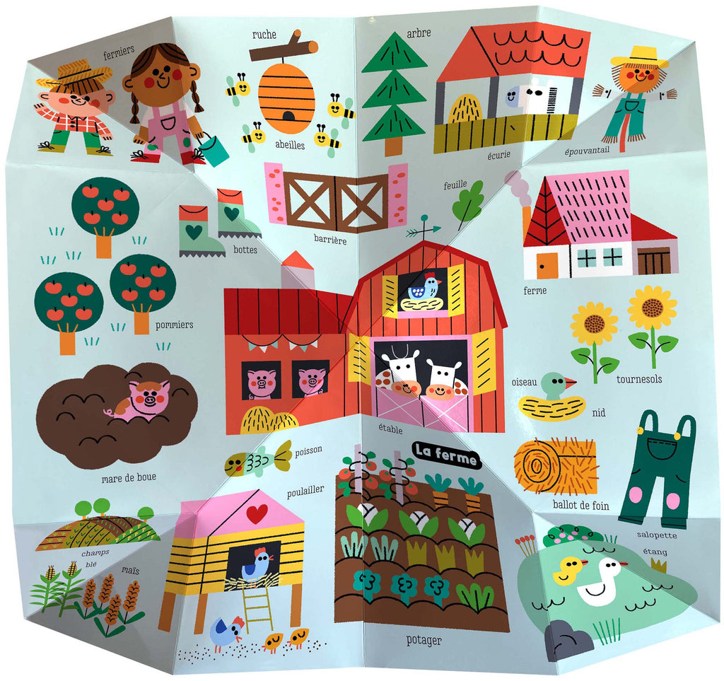 Pop up – Imagier géant – La Ferme