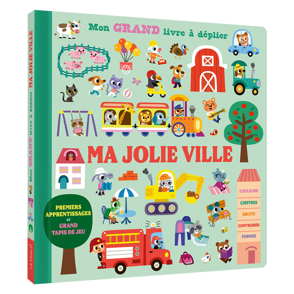 Mon grand livre à déplier – Ma jolie ville