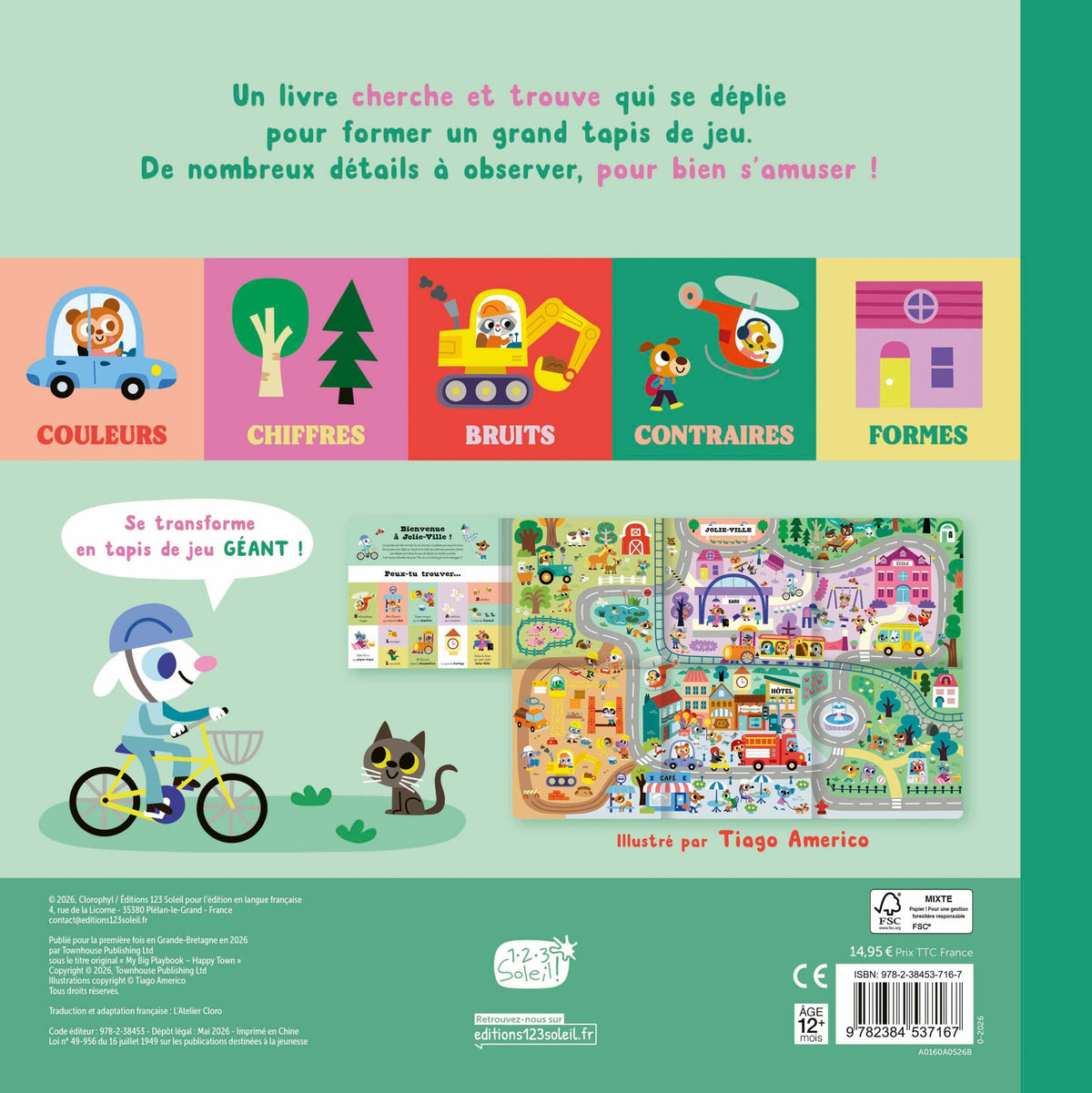 Mon grand livre à déplier – Ma jolie ville