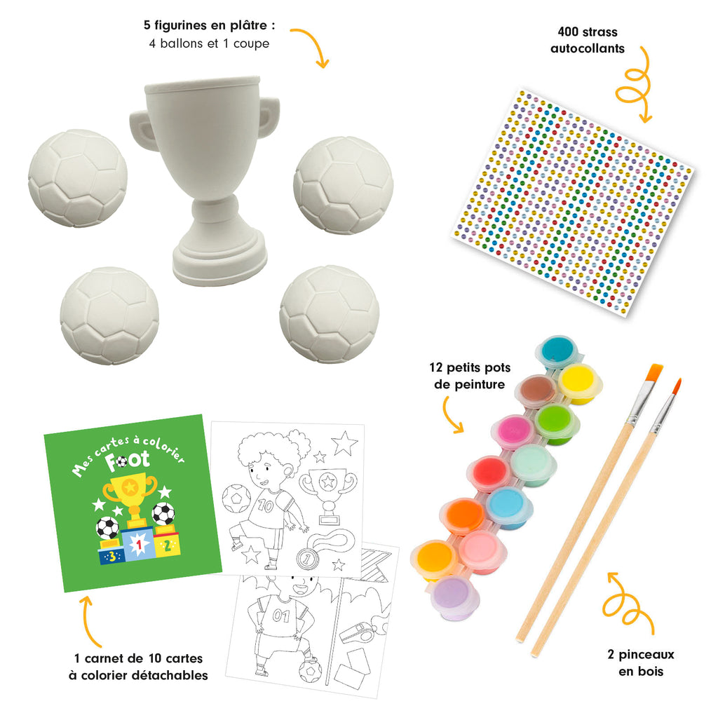 Mon coffret foot à peindre
