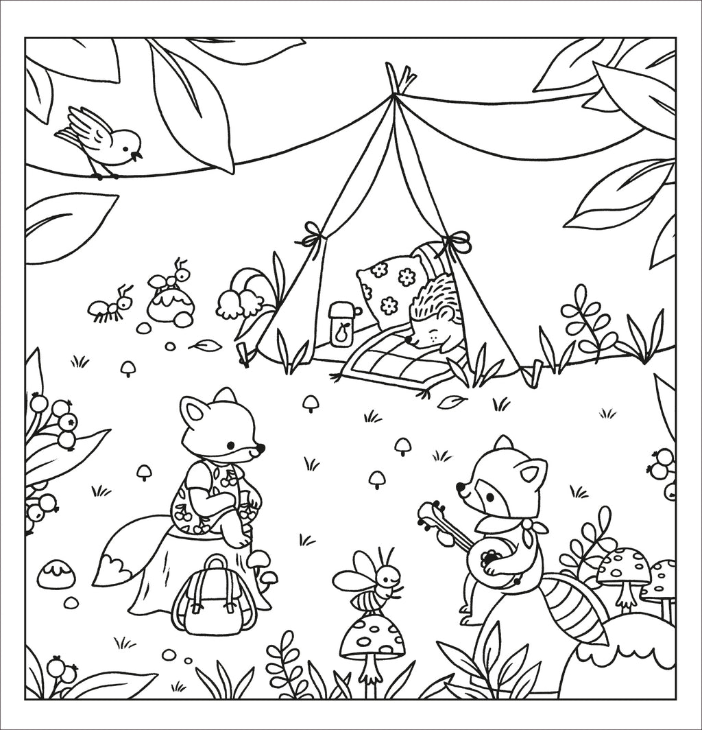 Jolis colos cosy – Petits bonheurs entre amis de la forêt