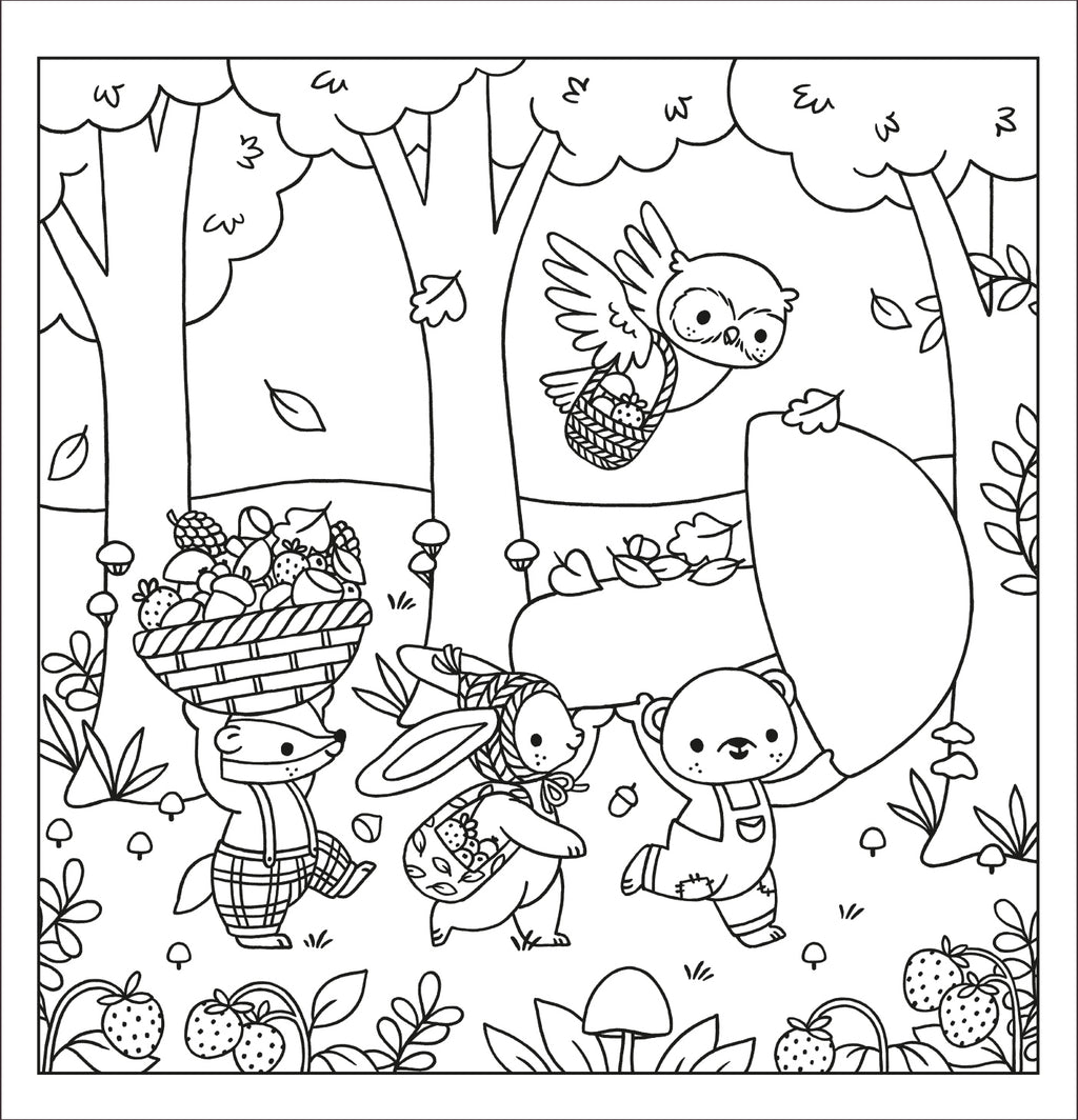 Jolis colos cosy – Petits bonheurs entre amis de la forêt