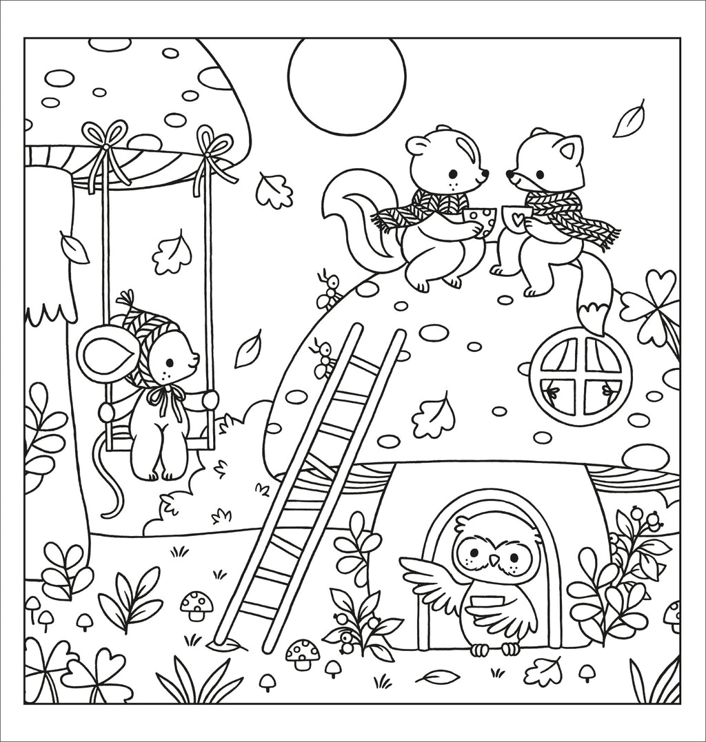 Jolis colos cosy – Bonne & douce nuit les amis de la forêt