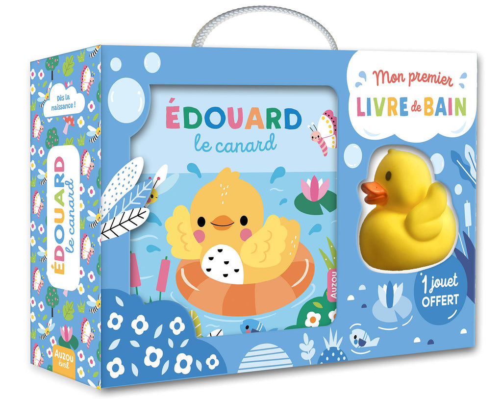 MON PREMIER LIVRE DE BAIN - VALISETTE - ÉDOUARD LE CANARD