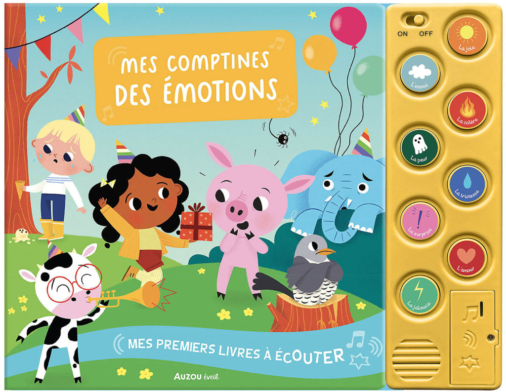 MES PREMIERS LIVRES À ÉCOUTER - MES COMPTINES DES ÉMOTIONS