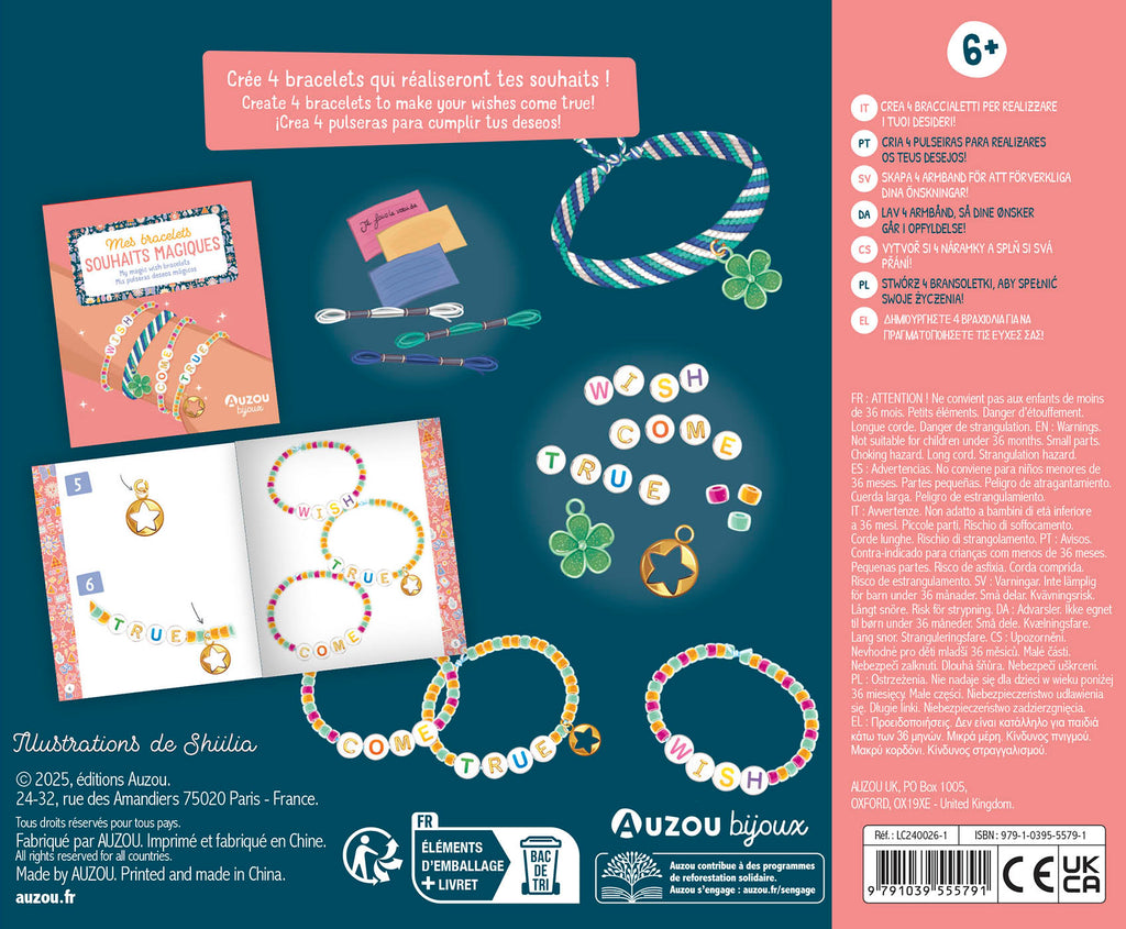 MES JOLIS BIJOUX - MES BRACELETS SOUHAITS MAGIQUES