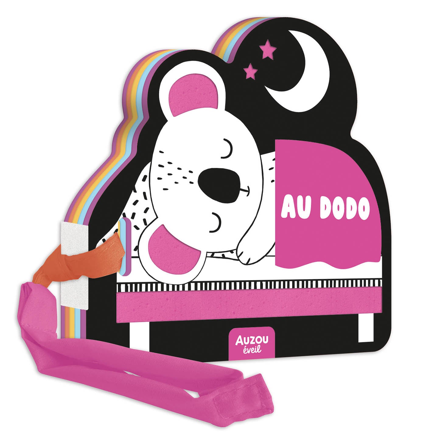 MON PREMIER LIVRE POUSSETTE EN NOIR ET BLANC - AU DODO