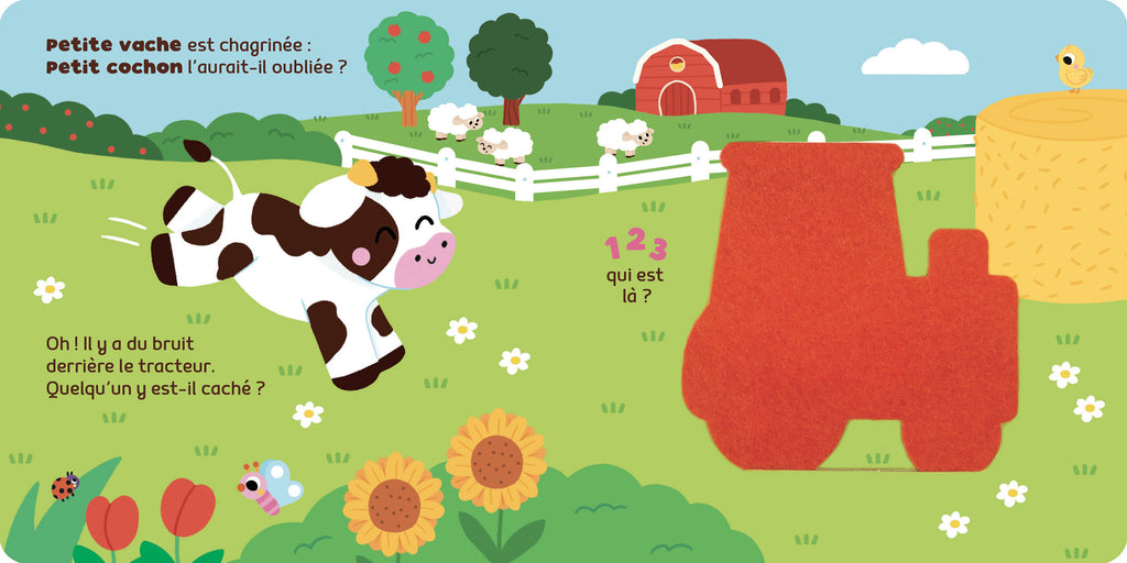 1, 2, 3, QUI EST LÀ ? - PETITE VACHE