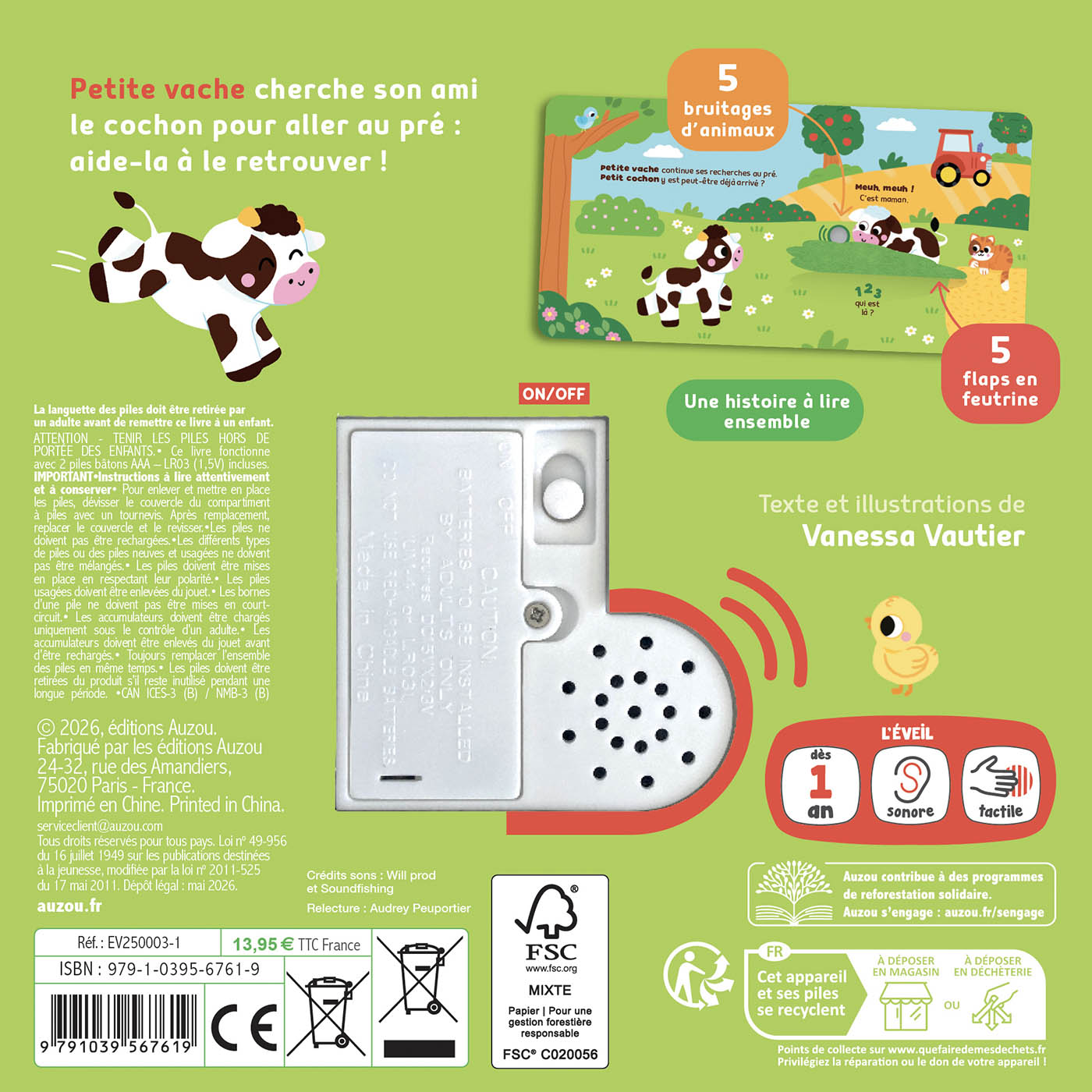 1, 2, 3, QUI EST LÀ ? - PETITE VACHE