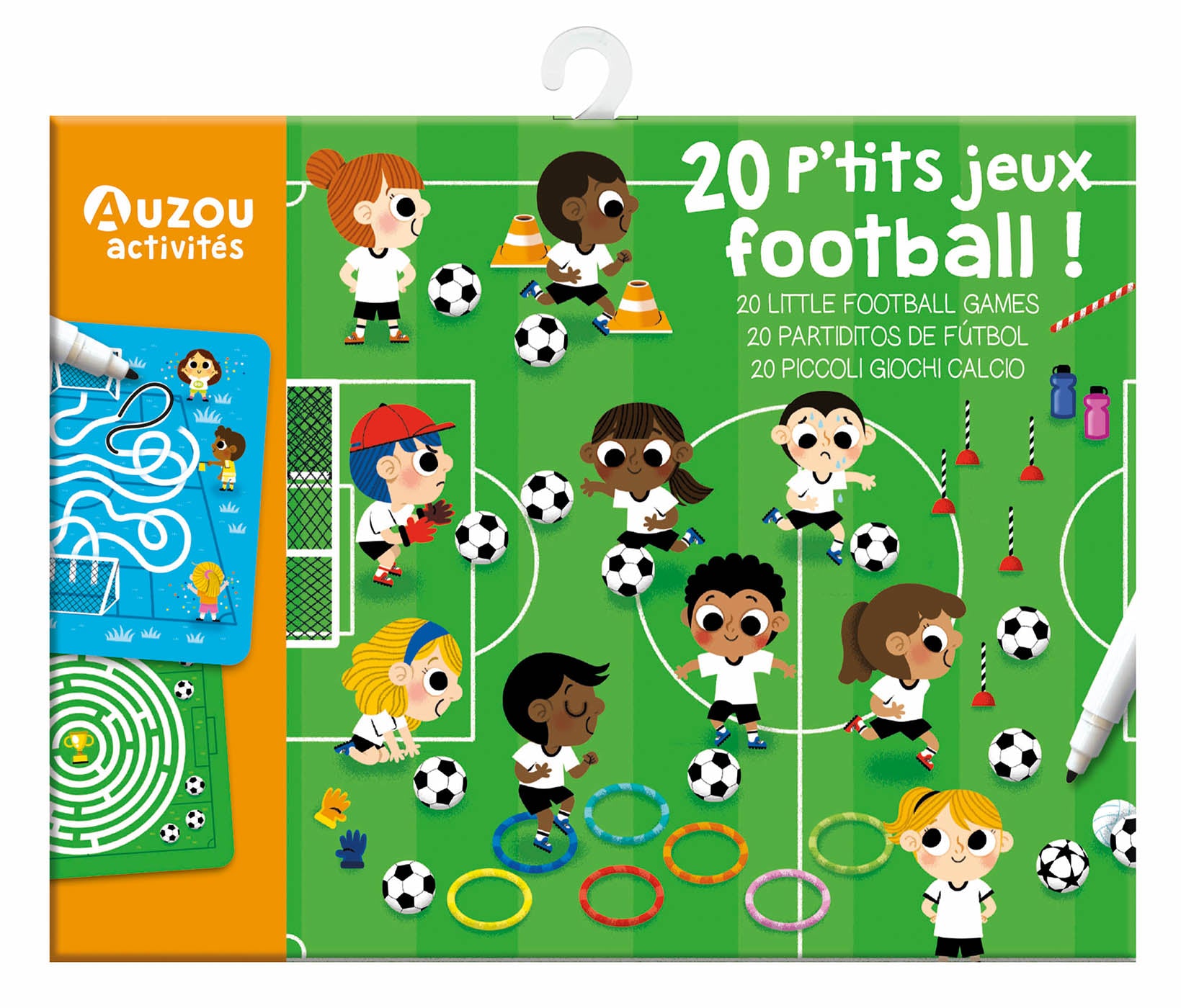 MA POCHETTE DE JEUX - 20 P'TITS JEUX FOOTBALL