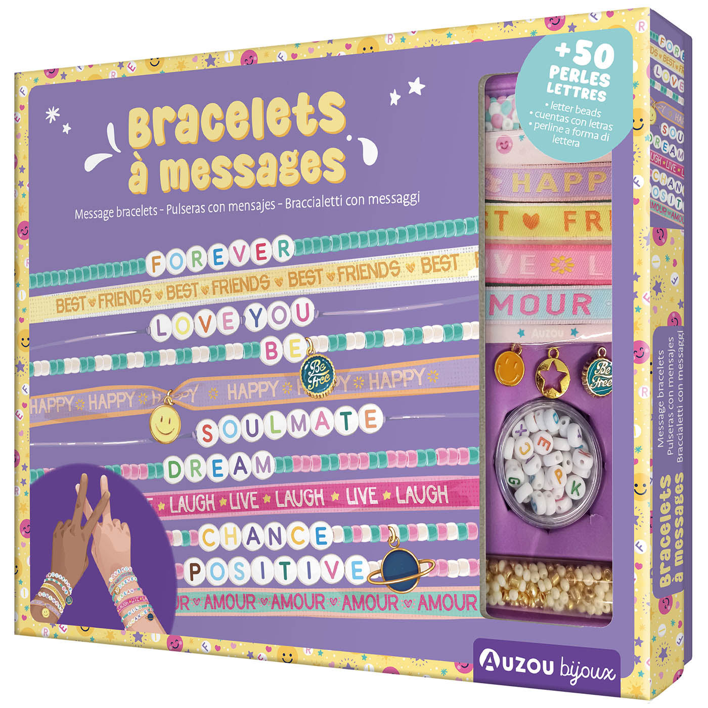 MA BOÎTE À BIJOUX - BRACELETS À MESSAGES
