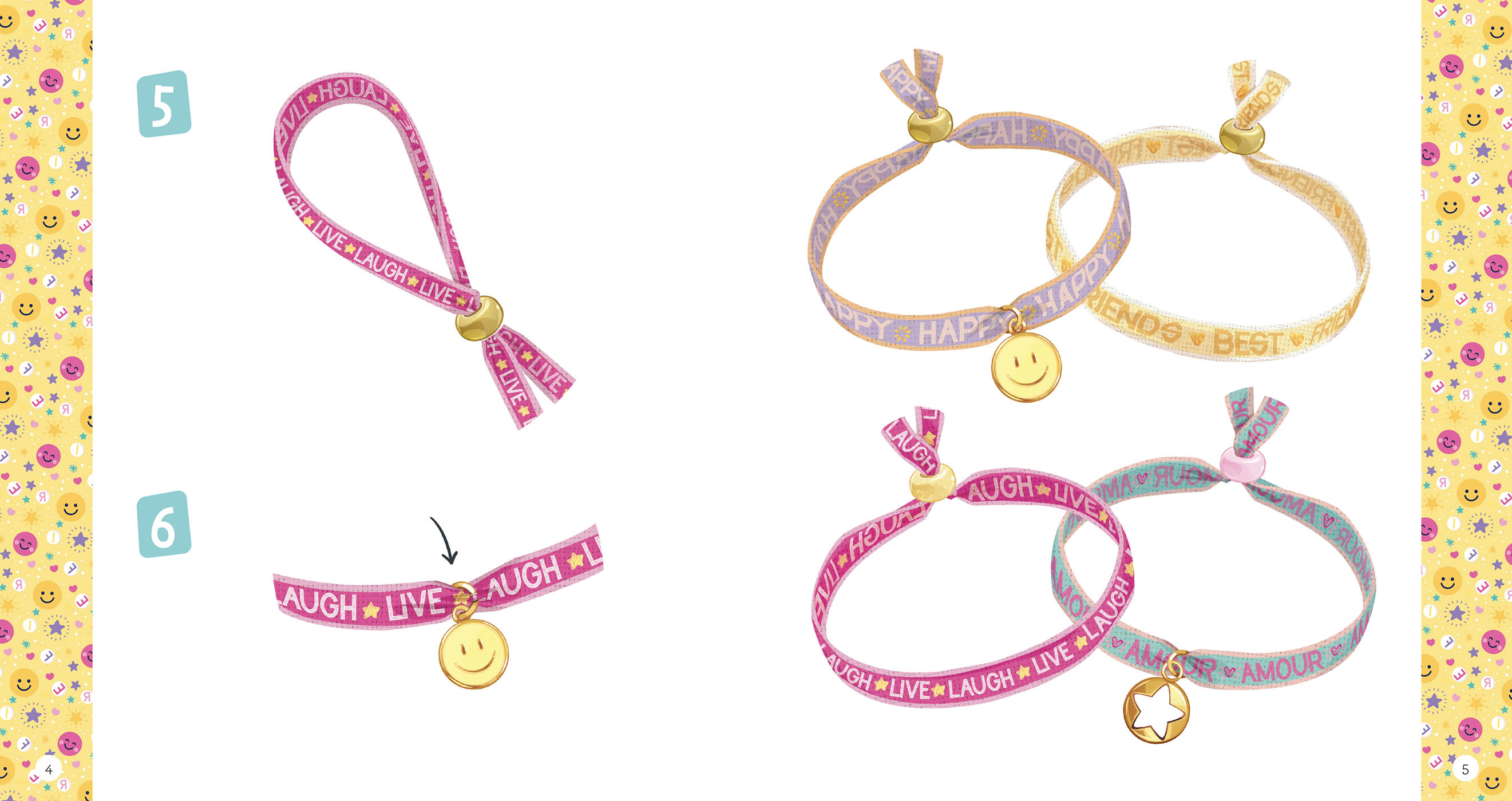 MA BOÎTE À BIJOUX - BRACELETS À MESSAGES
