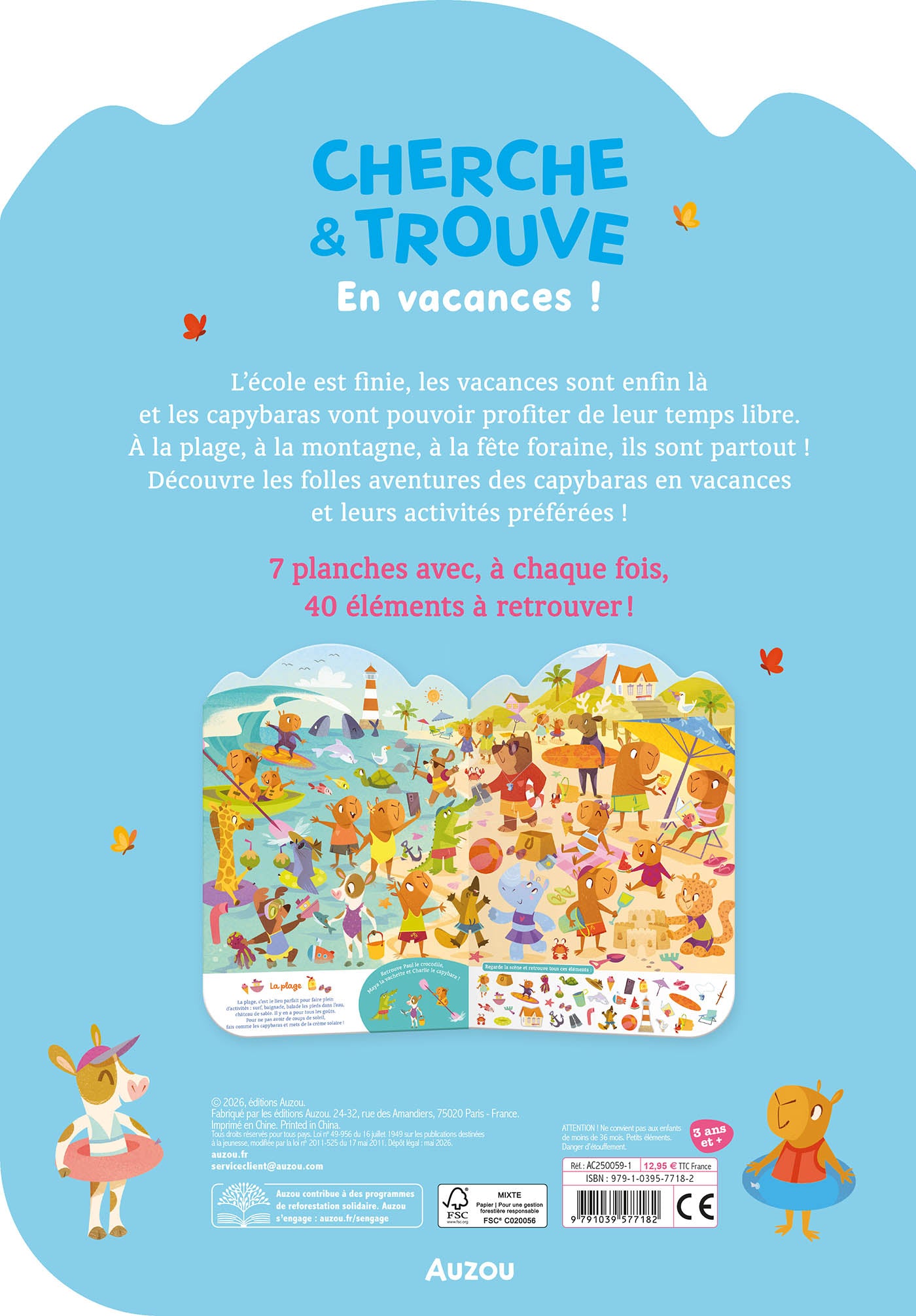 CHERCHE ET TROUVE EN VACANCES !