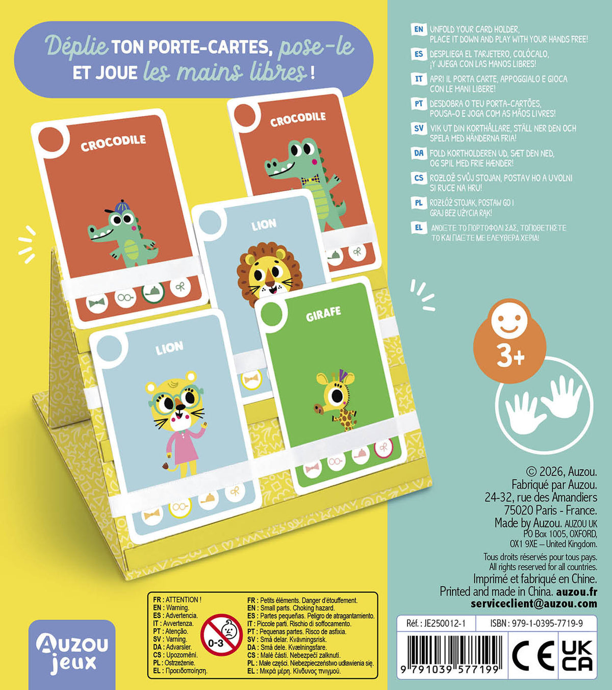 MON PORTE-CARTES À POSER