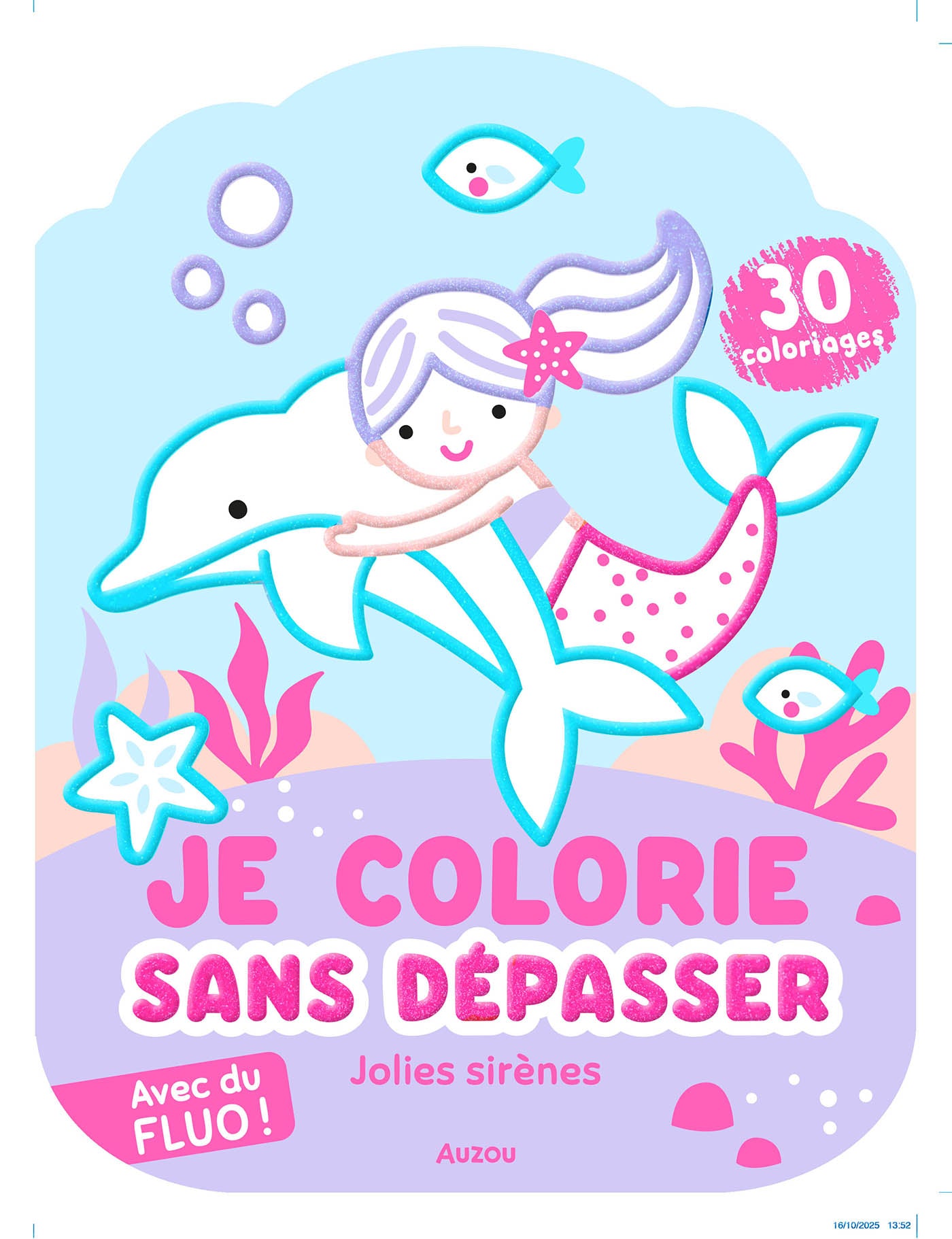 JE COLORIE SANS DÉPASSER - JOLIES SIRÈNES