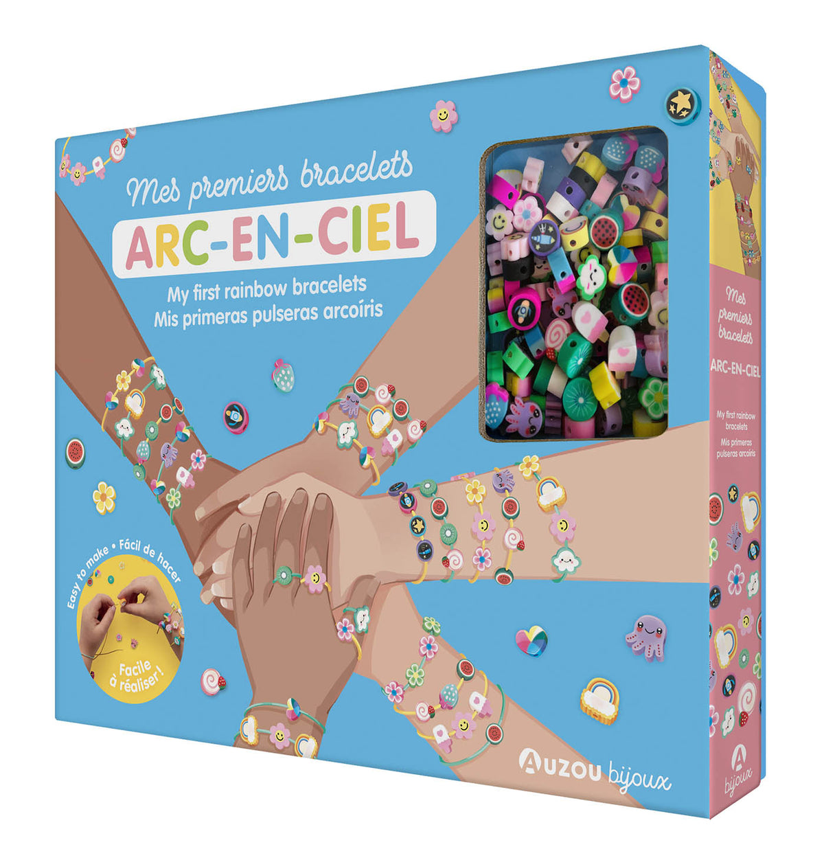MES JOLIS BIJOUX - MES PREMIERS BRACELETS ARC-EN-CIEL