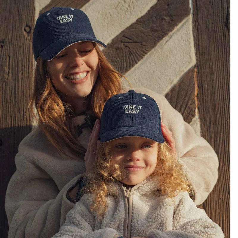 Casquette Velours Take it Easy | Enfant