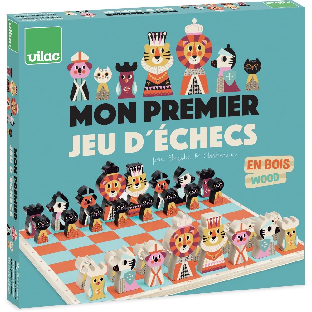 Mon premier jeu d'echec - Vilac