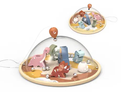 SPEEDY MONKEY - BULLE EN PLEXIGLASS DINOSAURES