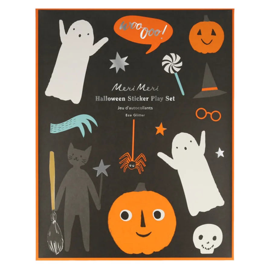 Ensemble de jeux d'autocollants d'Halloween