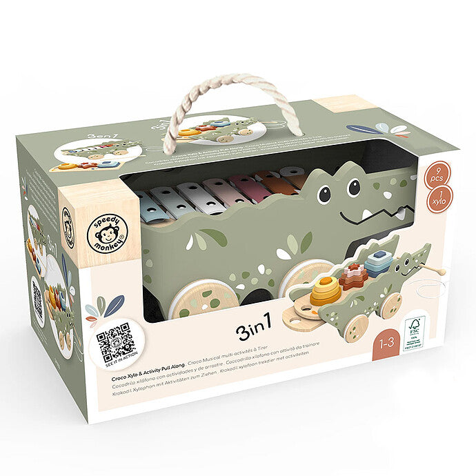 Crocodile Musical Multi-activités à Tirer