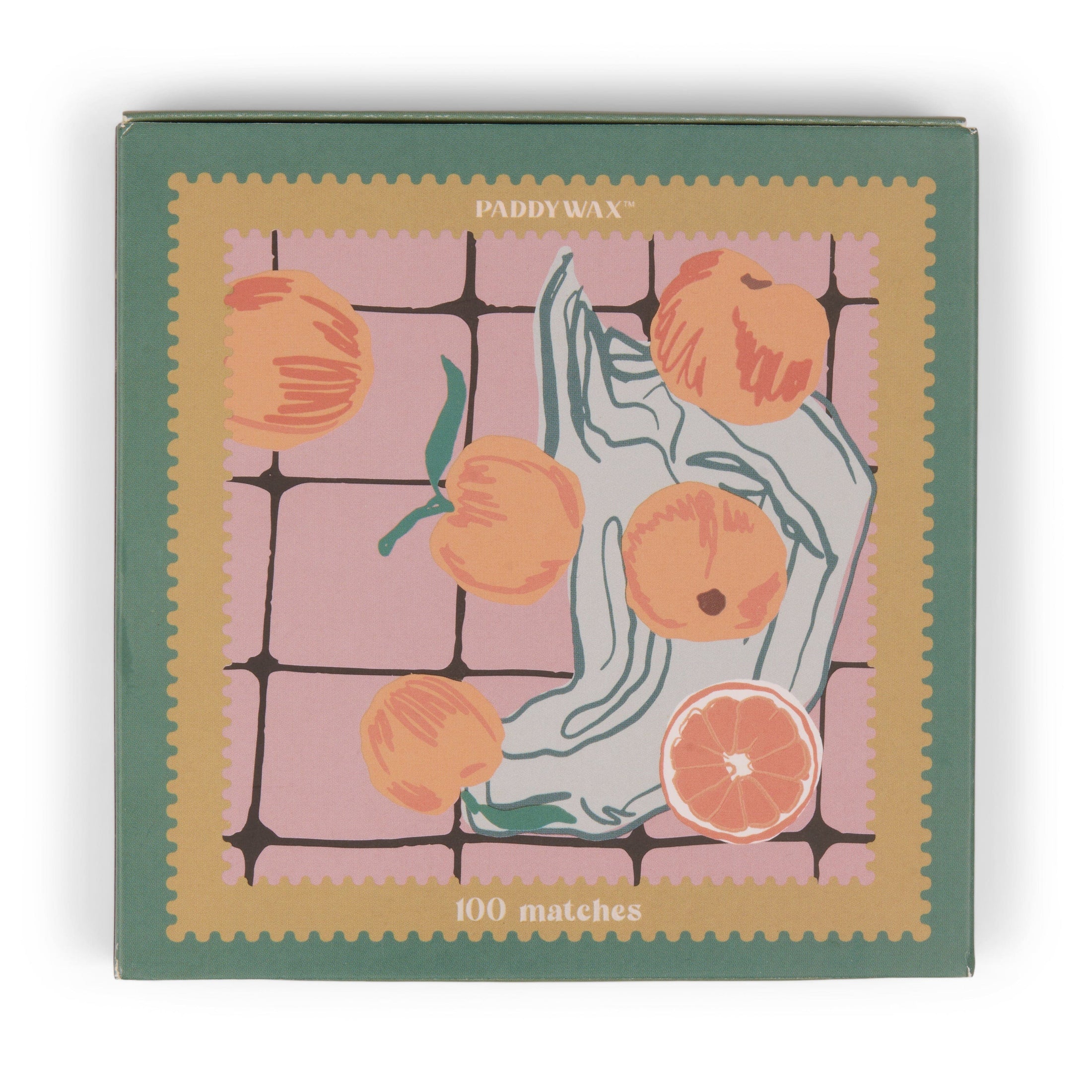 Boîte d'allumettes - GREEN TIPS - ORANGES
