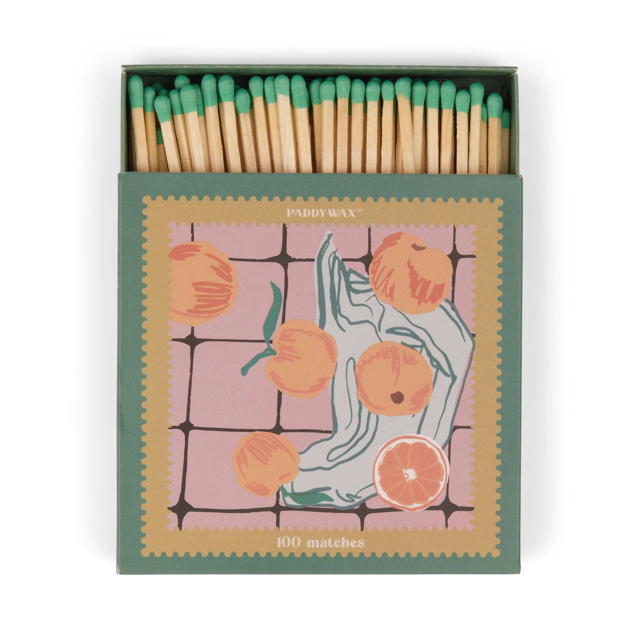 Boîte d'allumettes - GREEN TIPS - ORANGES