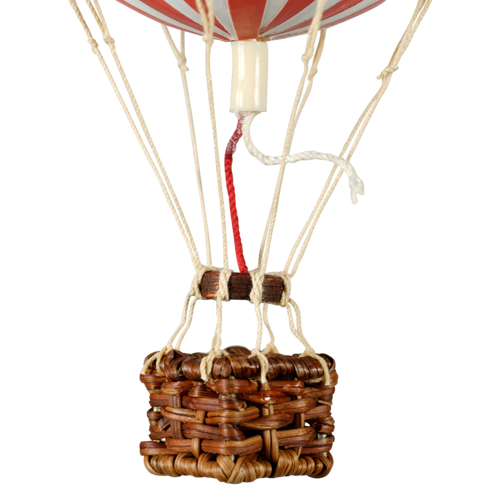 PETITE MONTGOLFIÈRE - ROUGE/BLANC