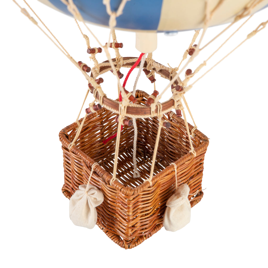 Grande montgolfière - Royal Aero, Check Blue