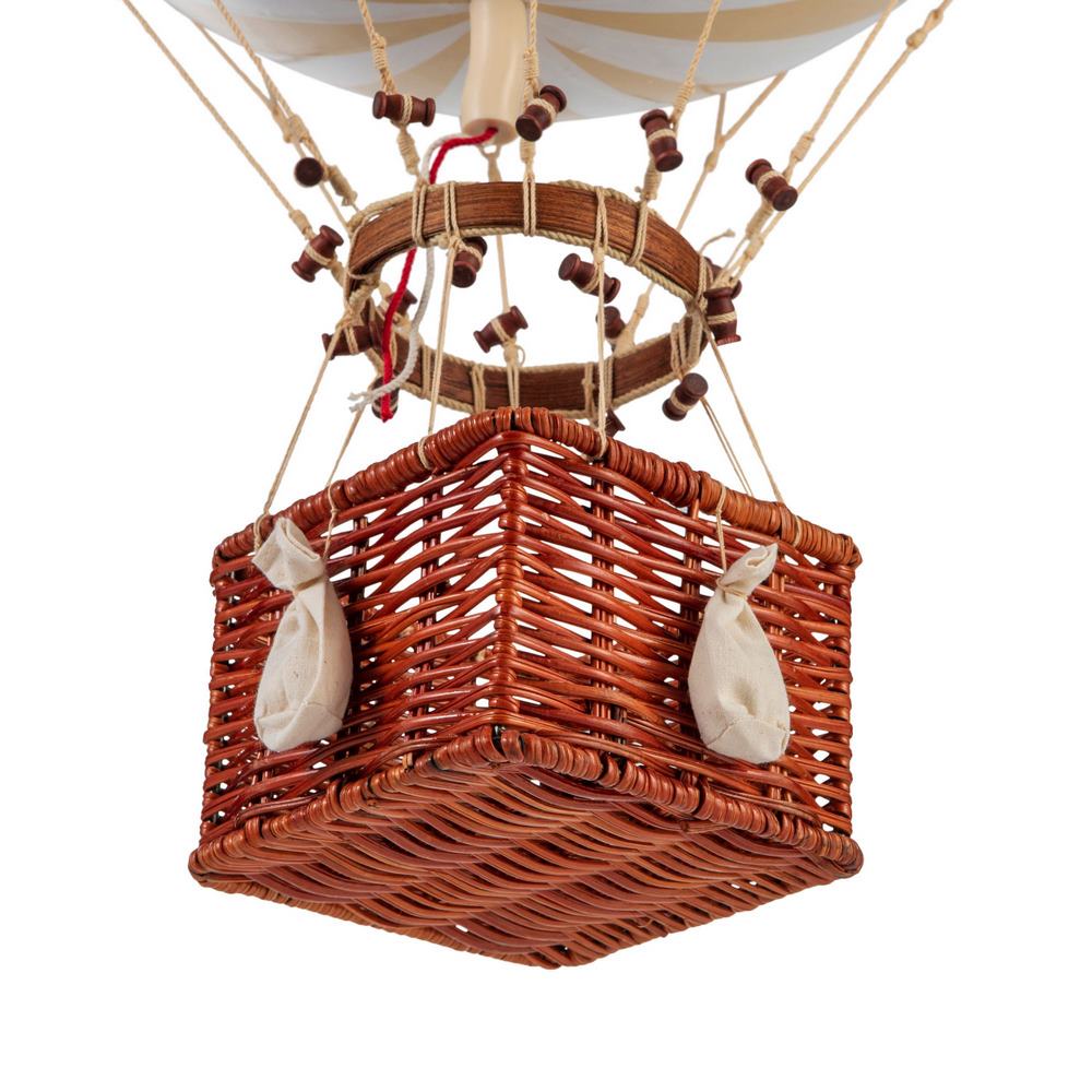 MONTGOLFIÈRE GÉANTE JULES VERNE - BLANC/IVORY