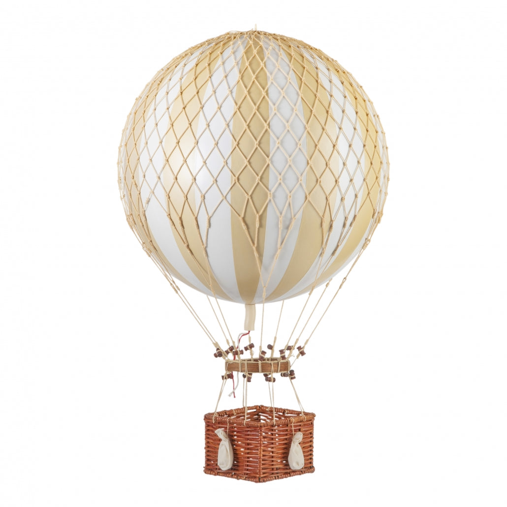 MONTGOLFIÈRE GÉANTE JULES VERNE - BLANC/IVORY
