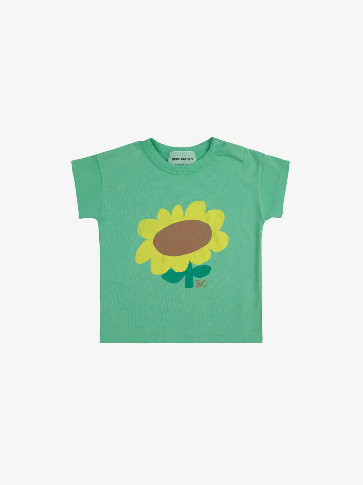 T-shirt Tournesol - Vert clair